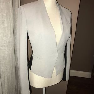 🌺 (2/$10) Rachel Roy Gray Illusion Blazer